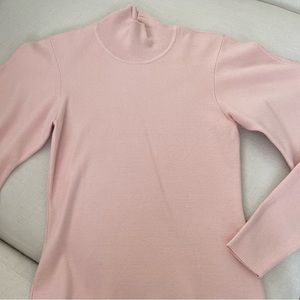 ALC Samuel Puffed Turtleneck. Color Rose Petal. Like new